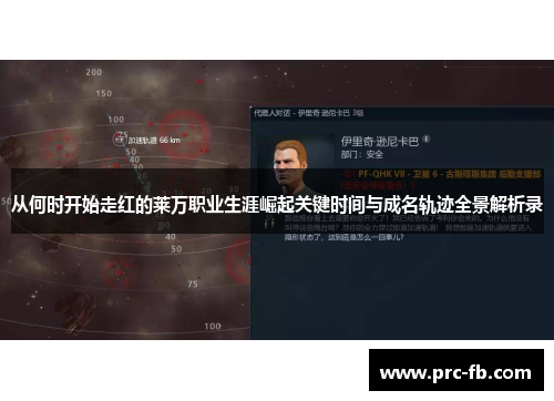 从何时开始走红的莱万职业生涯崛起关键时间与成名轨迹全景解析录