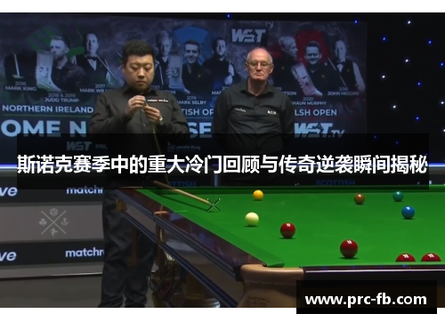 斯诺克赛季中的重大冷门回顾与传奇逆袭瞬间揭秘